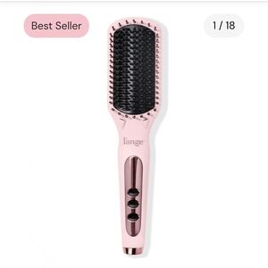 Lange Blush Hair Straightening Brush